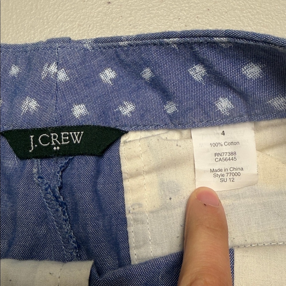 J. Crew Cotton Shorts - Picture 2 of 6